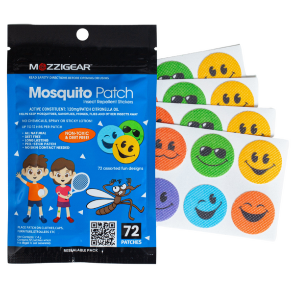 Mozzigear Patch Sticker Insect Repellent 72's Pack WHOLESALE