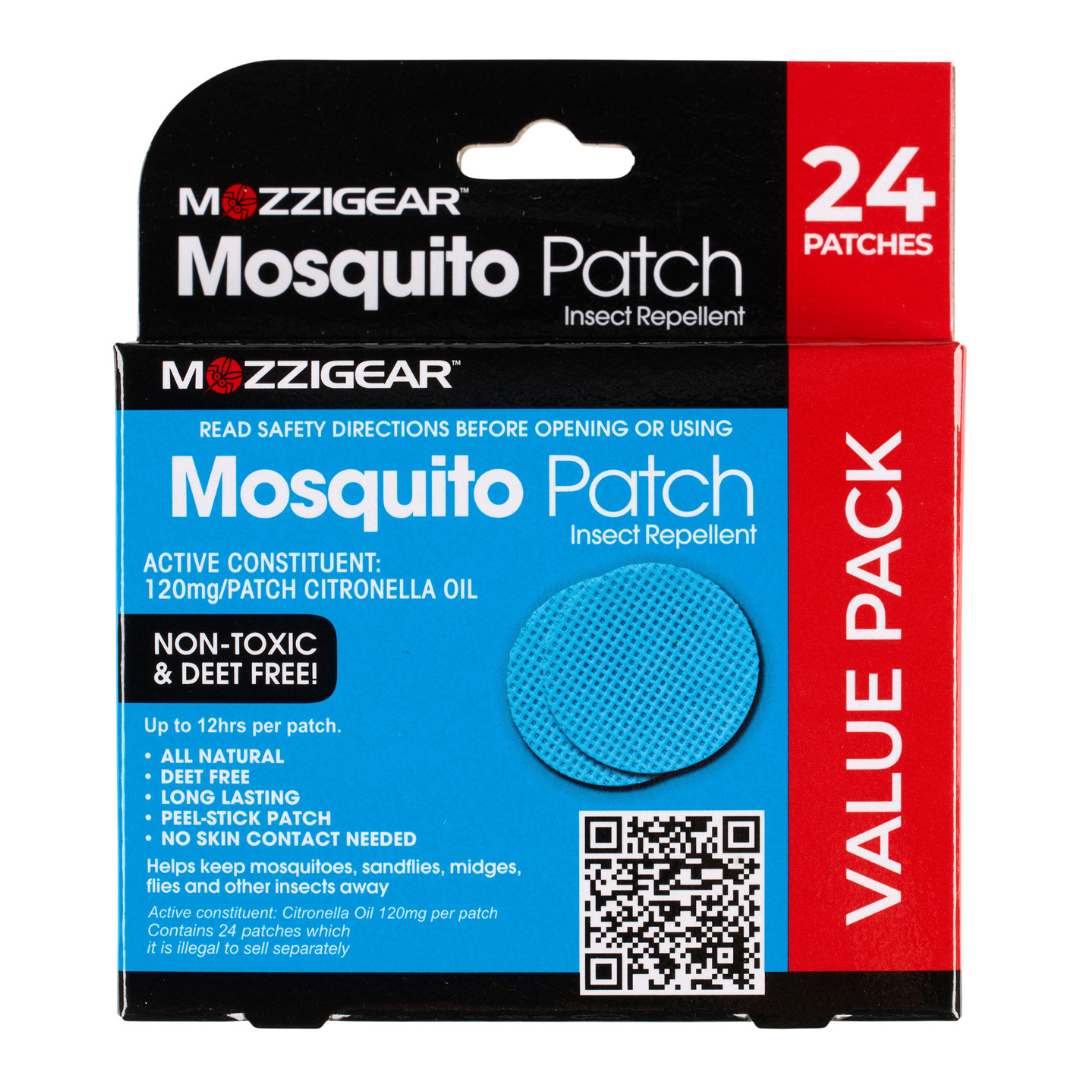 Skin Control Insect Patch Mozzigear Mosquito Patch Insect Repellent 24's Value Pack